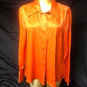 Zara Bright Orange Shirt